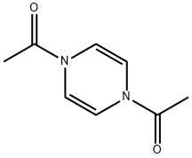 Pyrazine, 1,4-diacetyl-1,4-dihydro- (9CI) Structure