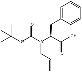 N-Boc-N-allyl-L-phenylalanine Structure