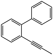 1,1'-Biphenyl, 2-(1-propyn-1-yl)- Struktur