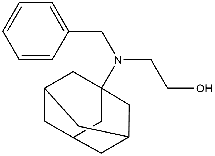 Ethanol, 2-[(phenylmethyl)tricyclo[3.3.1.13,7]dec-1-ylamino]-