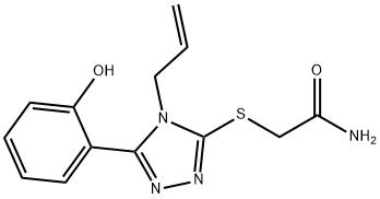 2-{[5-(2-hydroxyphenyl)-4-(prop-2-en-1-yl)-4H-1,2,4-triazol-3-yl]sulfanyl}acetamide Structure