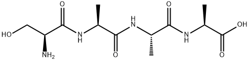 L-Alanine, L-seryl-L-alanyl-L-alanyl- 结构式