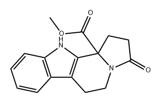 1H-Indolizino[8,7-b]indole-11b(5H)-carboxylic acid, 2,3,6,11-tetrahydro-3-oxo-, methyl ester