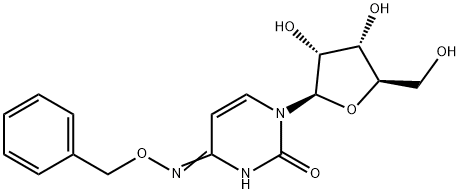 Uridine, 4-[O-(phenylmethyl)oxime] Structure