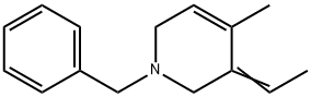 4-Picoline,1-benzyl-3-ethylidene-1,2,3,6-tetrahydro-(8CI) Struktur