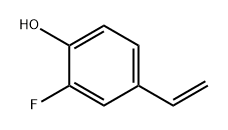 Phenol, 4-ethenyl-2-fluoro- Structure