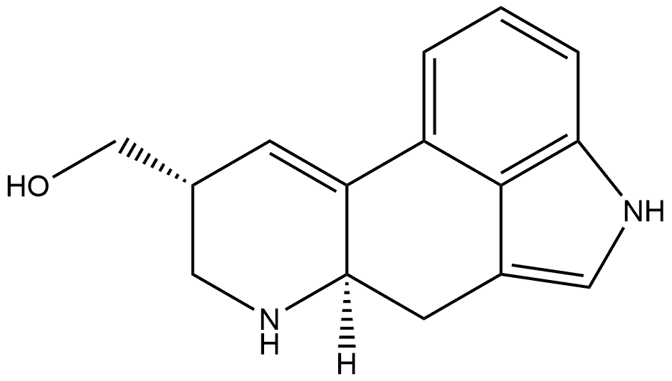 Ergoline-8-methanol, 9,10-didehydro-, (8β)- (9CI) Structure