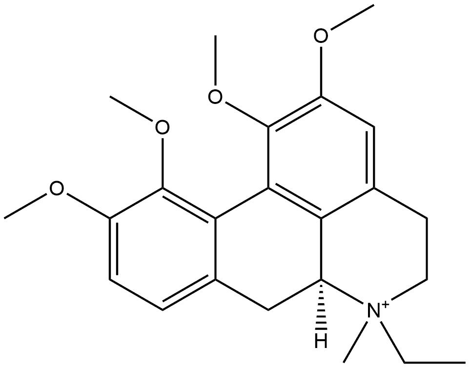 Magnoflorine Impurity 9,802588-52-9,结构式