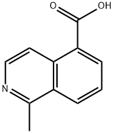 1-Methylisoquinoline-5-carboxylic acid Structure