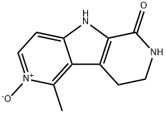 6H-Pyrrolo[2,3-c:4,5-c]dipyridin-6-one,5,7,8,9-tetrahydro-1-methyl-,2-oxide(9CI) 化学構造式