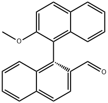 [1,1'-Binaphthalene]-2-carboxaldehyde, 2'-methoxy-, (1R)- (9CI)