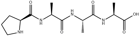 80479-90-9 (S)-2-((S)-2-((S)-2-((S)-Pyrrolidine-2-carboxamido)propanamido)propanamido)propanoic acid