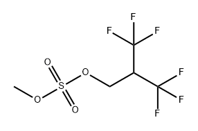 Sulfuric acid methyl=3,3,3-trifluoro-2-trifluoromethylpropyl ester,80479-92-1,结构式