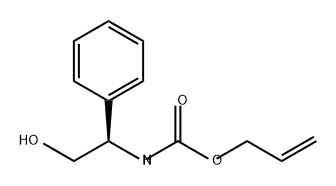 Carbamic acid, N-[(1R)-2-hydroxy-1-phenylethyl]-, 2-propen-1-yl ester Structure