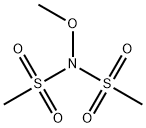 N-Methoxy-N-(methylsulfonyl)methanesulfonamide Struktur