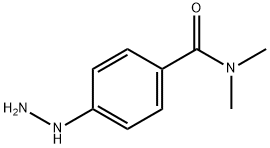 Benzamide, 4-hydrazinyl-N,N-dimethyl- Struktur