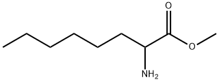 Octanoic acid, 2-amino-, methyl ester Structure