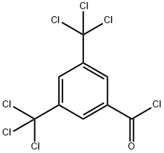 Benzoyl chloride, 3,5-bis(trichloromethyl)- 化学構造式