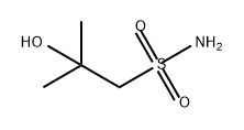 2-羟基-2-甲基丙烷-1-磺酰胺,808148-26-7,结构式
