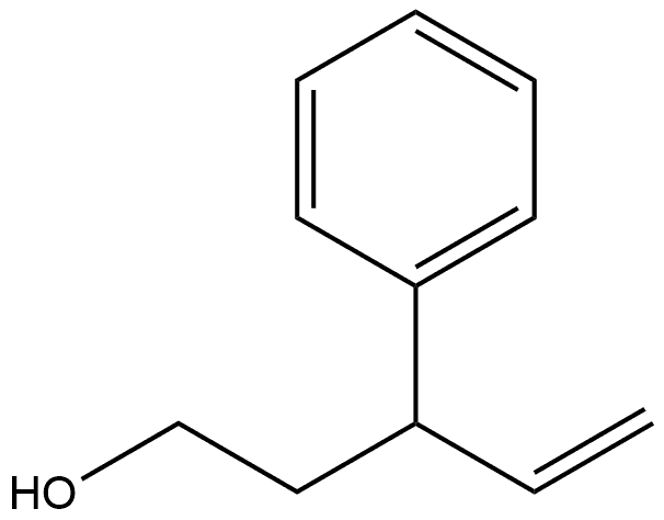 Benzenepropanol, γ-ethenyl- 结构式
