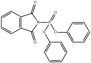 Phosphonic acid, (1,3-dihydro-1,3-dioxo-2H-isoindol-2-yl)-, diphenyl ester (9CI) Structure