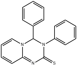 2H-Pyrido[1,2-a]-1,3,5-triazine-2-thione, 3,4-dihydro-3,4-diphenyl-