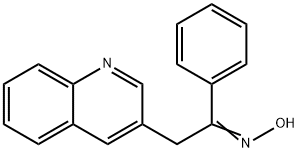 Ethanone, 1-phenyl-2-(3-quinolinyl)-, oxime