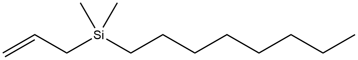 Silane, dimethyloctyl-2-propen-1-yl-