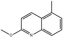 2-methoxy-5-methylquinoline 结构式