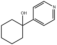 Cyclohexanol, 1-(4-pyridinyl)- 结构式