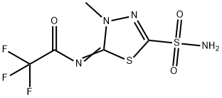 2,2,2-trifluoromethazolamide,81428-88-8,结构式