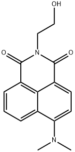 1H-Benz[de]isoquinoline-1,3(2H)-dione, 6-(dimethylamino)-2-(2-hydroxyethyl)- Structure