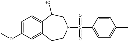 7-METHOXY-3-[(4-METHYLPHENYL)SULFONYL]-2,3,4,5-TETRAHYDRO-1H-3-BE NZAZEPIN-1-OL 结构式