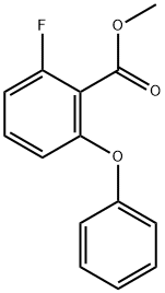 Methyl 2-fluoro-6-phenoxybenzoate Structure