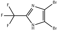 1H-Imidazole, 4,5-dibromo-2-(trifluoromethyl)- 结构式