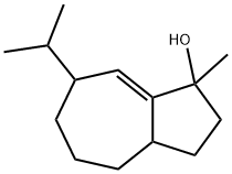 1-Azulenol,1,2,3,3a,4,5,6,7-octahydro-1-methyl-7-(1-methylethyl)-(9CI) Structure