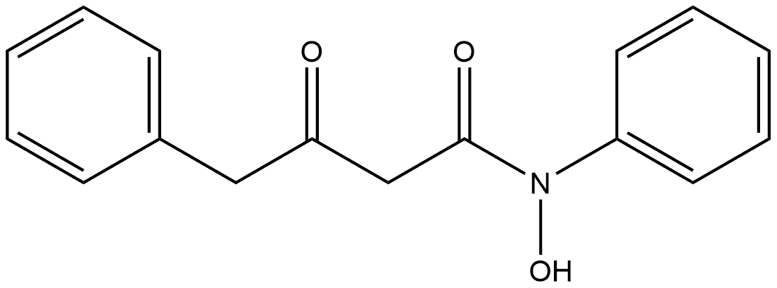 Benzenebutanamide, N-hydroxy-β-oxo-N-phenyl-