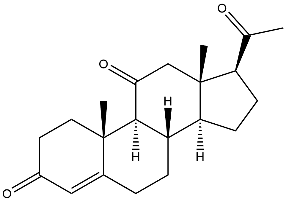 Pregn-4-ene-3,11,20-trione, (±)- (9CI)