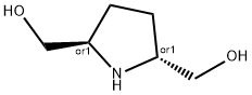 2,5-Pyrrolidinedimethanol, (2R,5R)-rel- Struktur