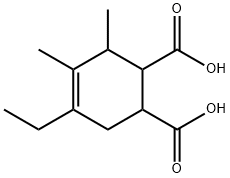 4-?Cyclohexene-?1,?2-?dicarboxylic acid, 5-?ethyl-?3,?4-?dimethyl-,821769-16-8,结构式