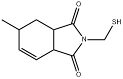 1H-?Isoindole-?1,?3(2H)?-?dione, 3a,?4,?5,?7a-?tetrahydro-?2-?(mercaptomethyl)?-?5-?methyl- 化学構造式