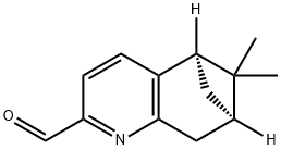 5,?7-?Methanoquinoline-?2-?carboxaldehyde, 5,?6,?7,?8-?tetrahydro-?6,?6-?dimethyl-?, (5R,?7R)?-,821774-82-7,结构式