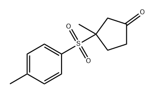 Cyclopentanone, 3-methyl-3-[(4-methylphenyl)sulfonyl]-