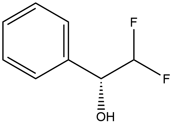 (R)-2,2-difluoro-1-phenylethanol Structure