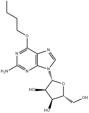 O(6)-butylguanosine Structure