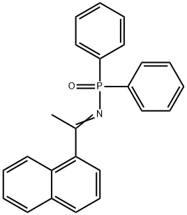 Phosphinic amide, N-[1-(1-naphthalenyl)ethylidene]-P,P-diphenyl-