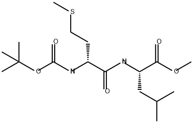 L-Leucine, N-[(1,1-dimethylethoxy)carbonyl]-D-methionyl-, methyl ester (9CI)