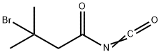 Butanoyl isocyanate, 3-bromo-3-methyl-