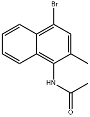 Acetamide, N-(4-bromo-2-methyl-1-naphthalenyl)-