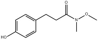 Benzenepropanamide, 4-hydroxy-N-methoxy-N-methyl-